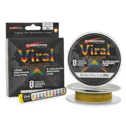 TUBERTINI TRECCIATO VIRAL MULTICOLOR 8 CAPI 200MT