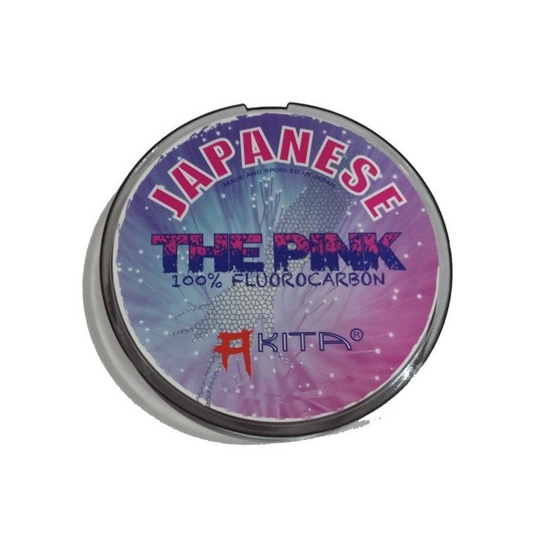 AKITA FLUOROCARBON THE PINK ROSA 50MT