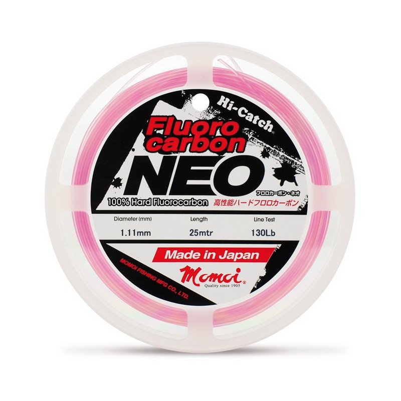 TUBERTINI FLUOROCARBON HI-CATCH NEO PINK 25MT