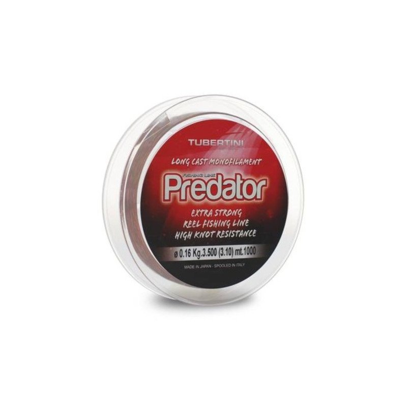 TUBERTINI MONOFILO PREDATOR LONG CAST 1000MT