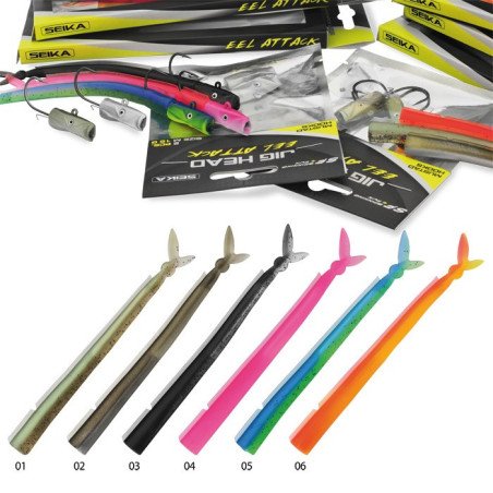 TUBERTINI ARTIFICIALI SILICONICI EEL ATTACK SET BOX