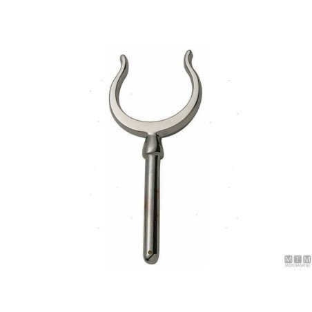 SCALMIERA IN OTTONE CROMATO