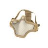 PHANTOM MASCHERA A MEZZO VISO CON COPERTURA IN ACCIAIO TAN