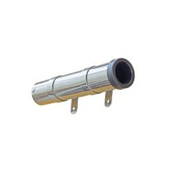 GFN PORTACANNE A PARETE IN ACCIAIO INOX AISI 316