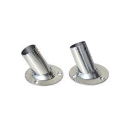 GFN BASE TONDA A 60 GRADI IN ACCIAIO INOX AISI 316