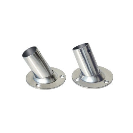GFN BASE TONDA A 60 GRADI IN ACCIAIO INOX AISI 316
