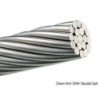 CAVO DA 2,5MM IN ACCIAIO INOX AISI 316 A 19 FILI