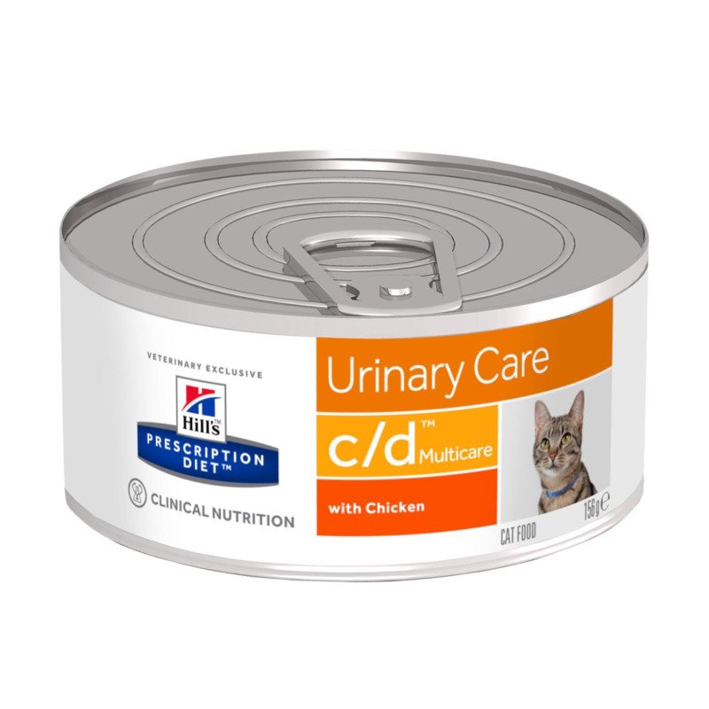 HILL'S PRESCRIPTION DIET C/D MULTICARE POLLO 156GR