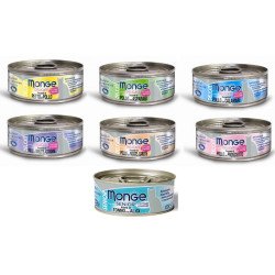 MONGE GATTO DELICATE LATTINE 80GR