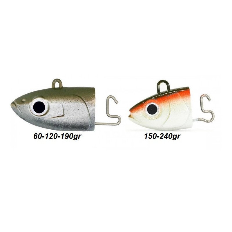 BLACK MINNOW N°6 TESTINA PIOMBATA