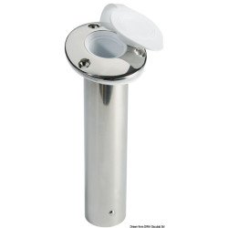 OSCULATI PORTACANNE INOX INCASSO 90°