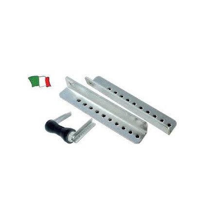 OSCULATI COPPIA DI ANGOLARI PER RULLI CENTRALI 250MM