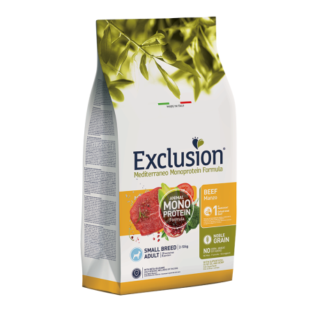 EXCLUSION MEDITERRANEO ADULT SMALL BREED MANZO