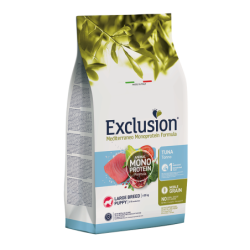 EXCLUSION MEDITERRANEO PUPPY LARGE BREED TONNO 12KG