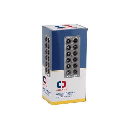 OSCULATI PANNELLO ELETTRICO 6 INTERRUTTORI