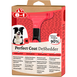 8IN1 PETTINE M PERFECT COAT DESHEDDER CANE
