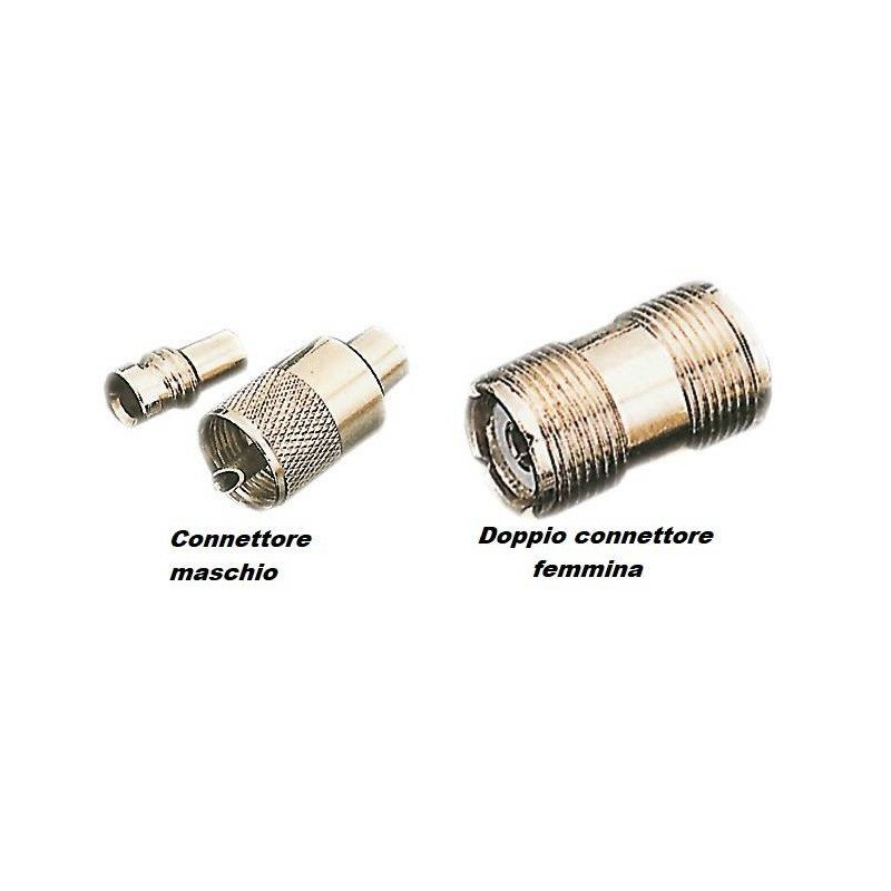 OSCULATI SPINA CONNESSIONE VHF CONNETTORE FEMMINA