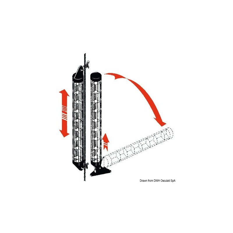 OSCULATI RIFLETTORE RADAR SUPERCOMPACT ABBATTIBILE