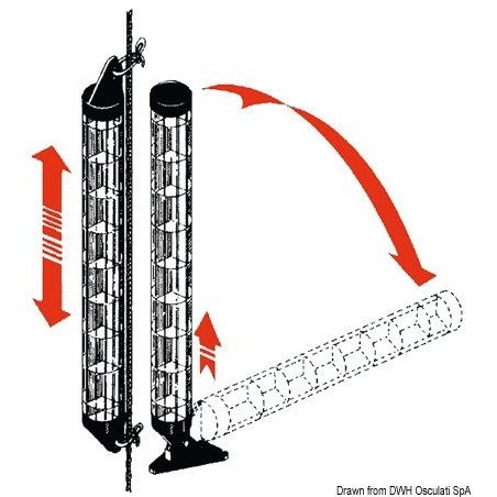 OSCULATI RIFLETTORE RADAR SUPERCOMPACT ABBATTIBILE