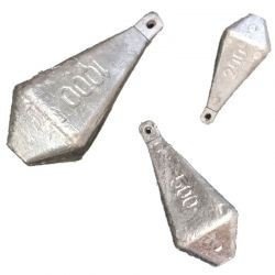 FONDERIA ROMA PIOMBO QUADRIFACCIA CON ANELLO IN PIOMBO