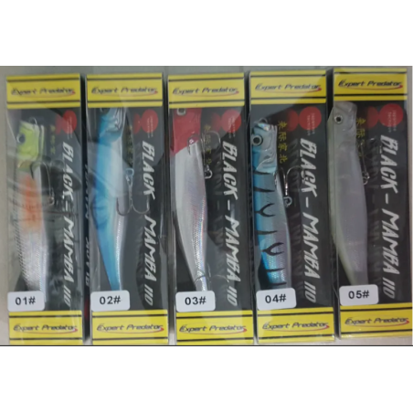 EXSPERT POPPER BLACK MAMBA 110MM