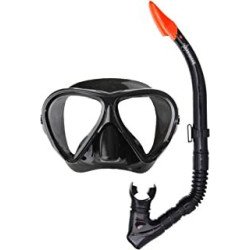 ABYSSTAR SET CORAL MASCHERA + BOCCAGLIO SILICONE