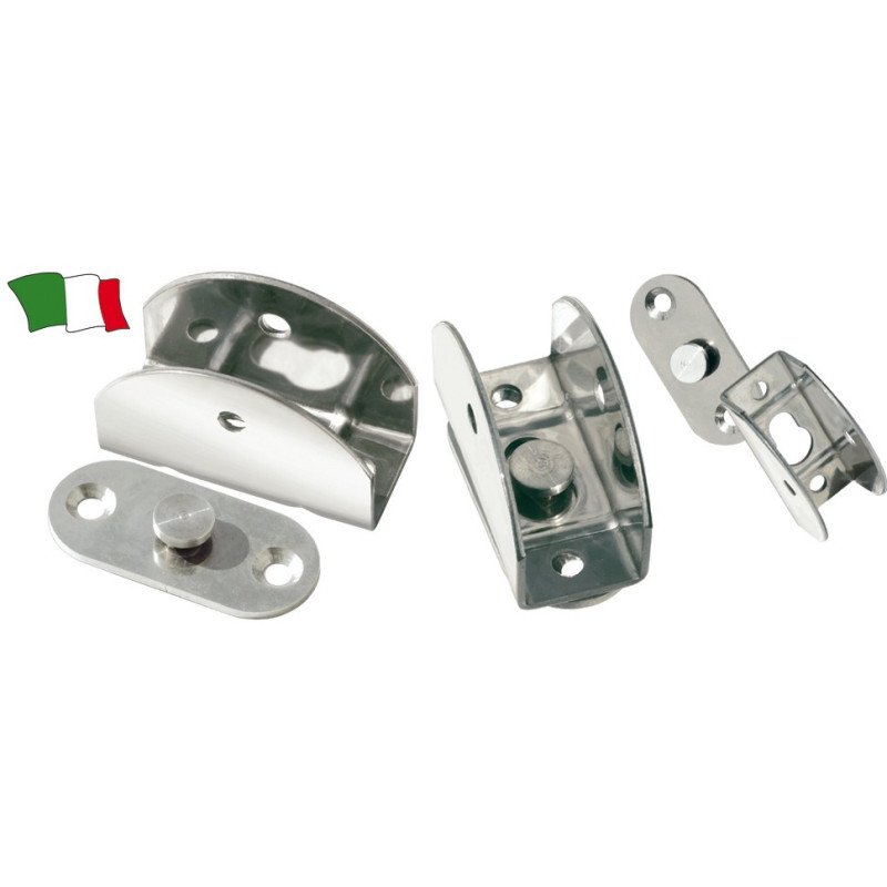 KIT ATTACCHI PER SCALETTA  A "U" IN ACCIAIO INOX