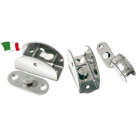 KIT ATTACCHI PER SCALETTA  A "U" IN ACCIAIO INOX