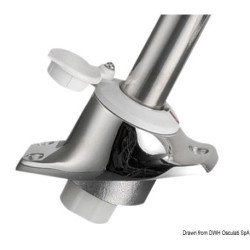 ASTA EVOLED 360° ANGOLATA INOX 60CM