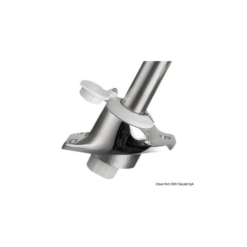 ASTA EVOLED 360° ANGOLATA INOX 60CM