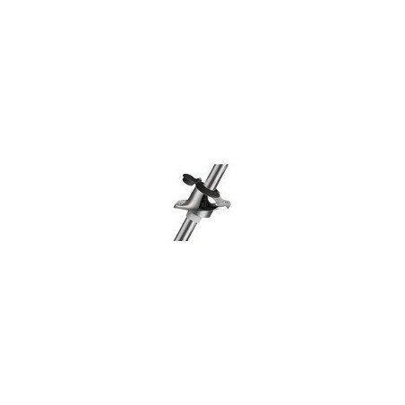 OSCULATI ASTA INOX TELESCOPICA 360° FANALE PLASTICA NERA