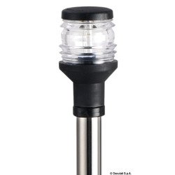 OSCULATI ASTA INOX TELESCOPICA 360° FANALE PLASTICA NERA