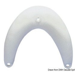 OSCULATI PARABORDO ANGOLARE PRUA IN PVC 55x47CM