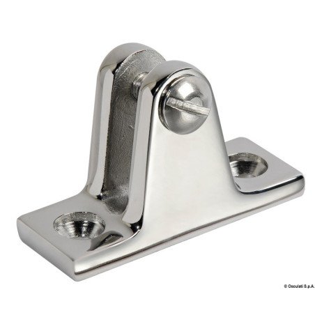 OSCULATI SUPPORTO INOX FORCELLA INCLINATA CON PERNO