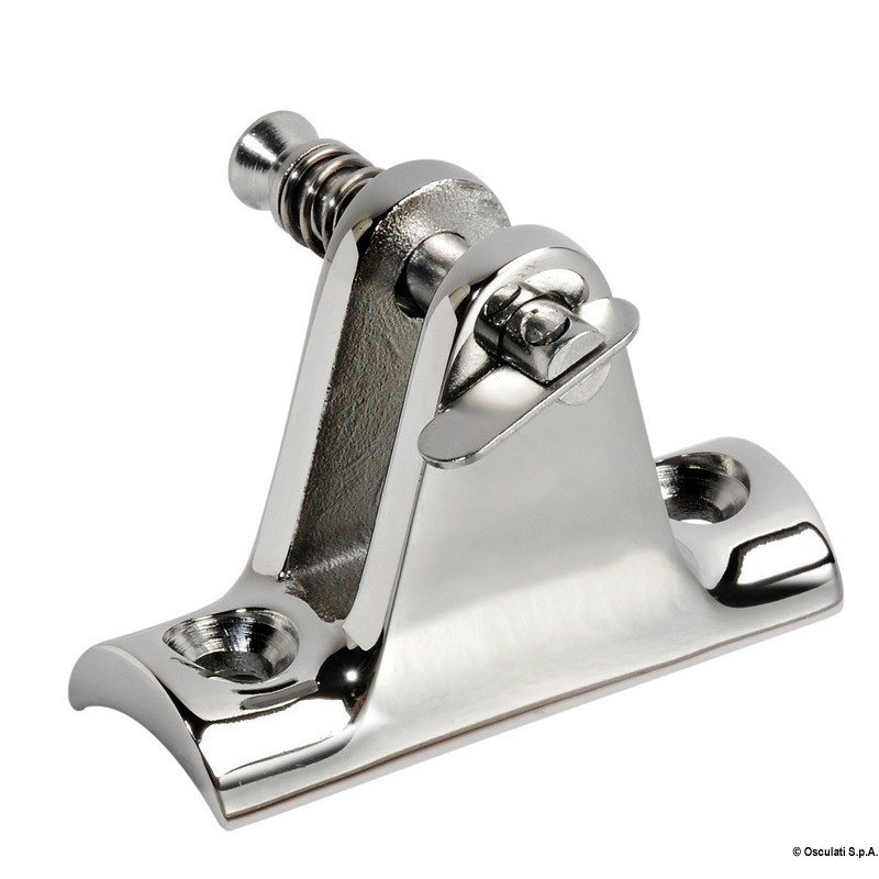 OSCULATI SUPPORTO BASE CONCAVA TENDALINO INOX PERNO SFILABILE