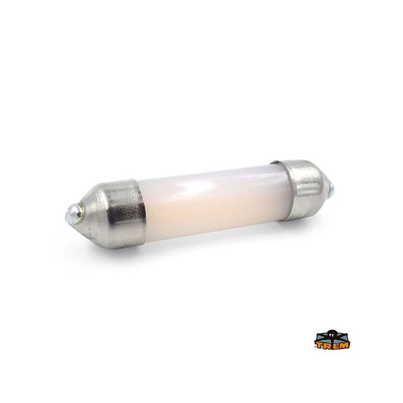 TREM LAMPADINA LED A SILURO 12V 2W LUCE CALDA