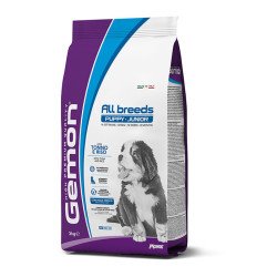 GEMON DOG ALL BREEDS PUPPY JUNIOR TONNO E RISO