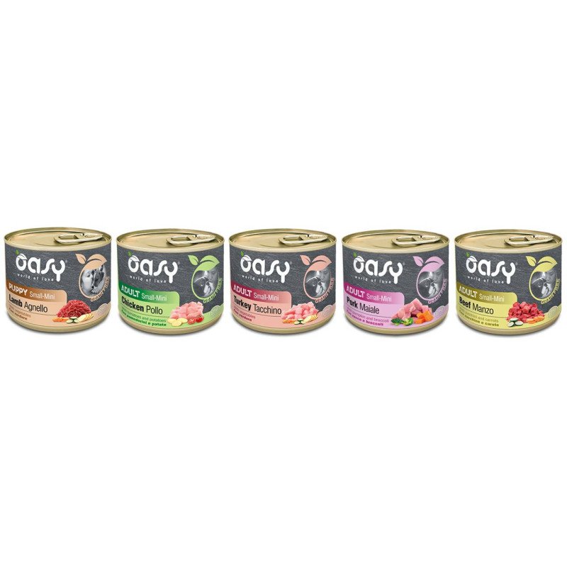 OASY UMIDO GRAIN FREE  CANE PICCOLA TAGLIA 200GR