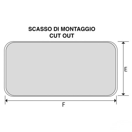 TREM SPORTELLI STAGNI BIANCO 355X600