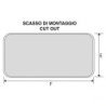 TREM SPORTELLI STAGNI BIANCO 355X600