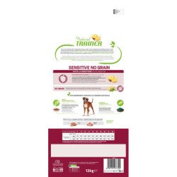 NATURAL TRAINER SENSITIVE ADULT MAXI NO GRAIN MAIALE E PATATE