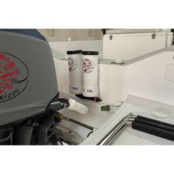 TUNA TUBES CILINDRI PER ESCHE VIVE ARTIGIANALI GRIGI