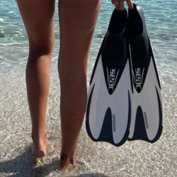 SEAC SUB PINNE SPEED BIANCO AZZURRO