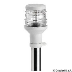 OSCULATI ASTA INOX TELESCOPICA 360° FANALE PLASTICA BIANCA