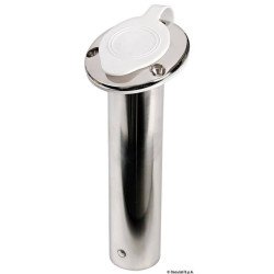OSCULATI PORTACANNE INOX INCASSO 75°