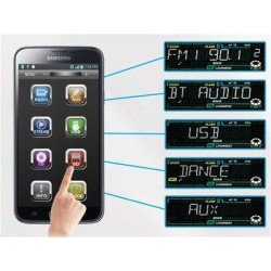 RADIO BOSS MARINE MR762BRGB CD/USB/SD/BT