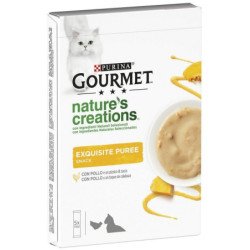 PURINA PRO PLAN GATTO NATURE'S CREATIONS PUREE POLLO 5X10GR