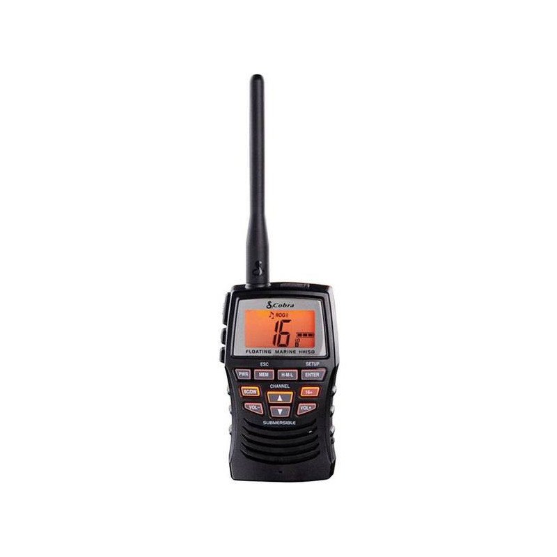 COBRA MARINE MR HH150FLTE VHF PORTATILE GALLEGGIANTE 3W