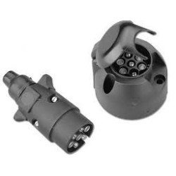 GFN PRESA FISSA A 7 POLI REGOLAMENTARE 12V