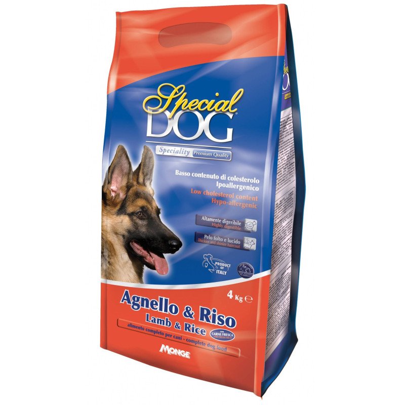 MONGE SPECIAL DOG CROCCANTINI AGNELLO E RISO